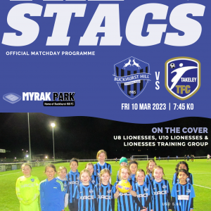 Digital Programme Issue 21 - Takeley FC